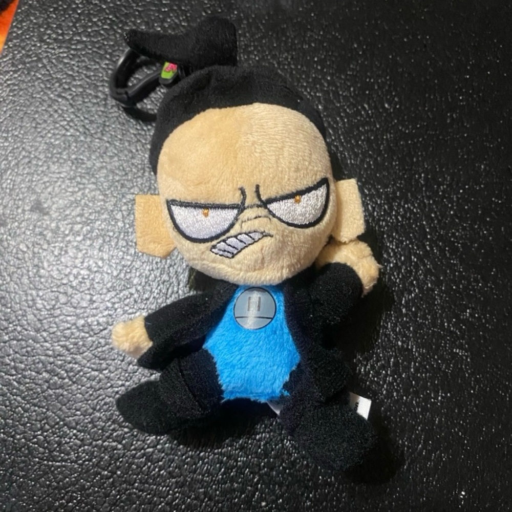Invader Zim Dib plush keychain